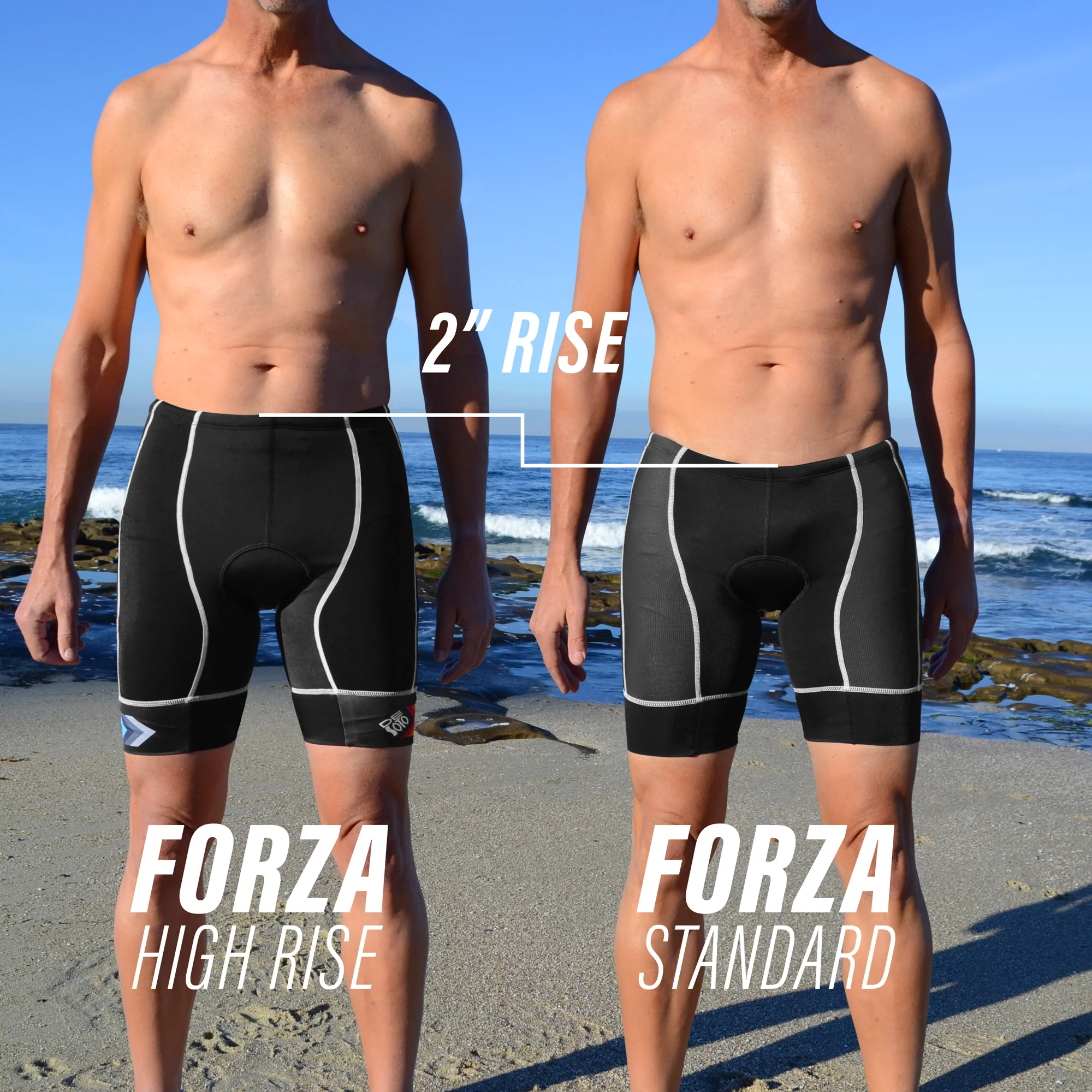 Men's Forza Tri Short Highrise 4-Pocket - Image 9