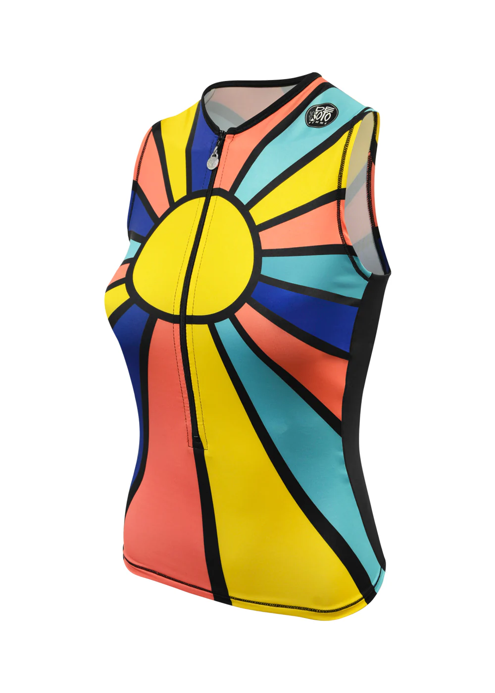 Women’s Skin Cooler Half Zip Top - Image 2