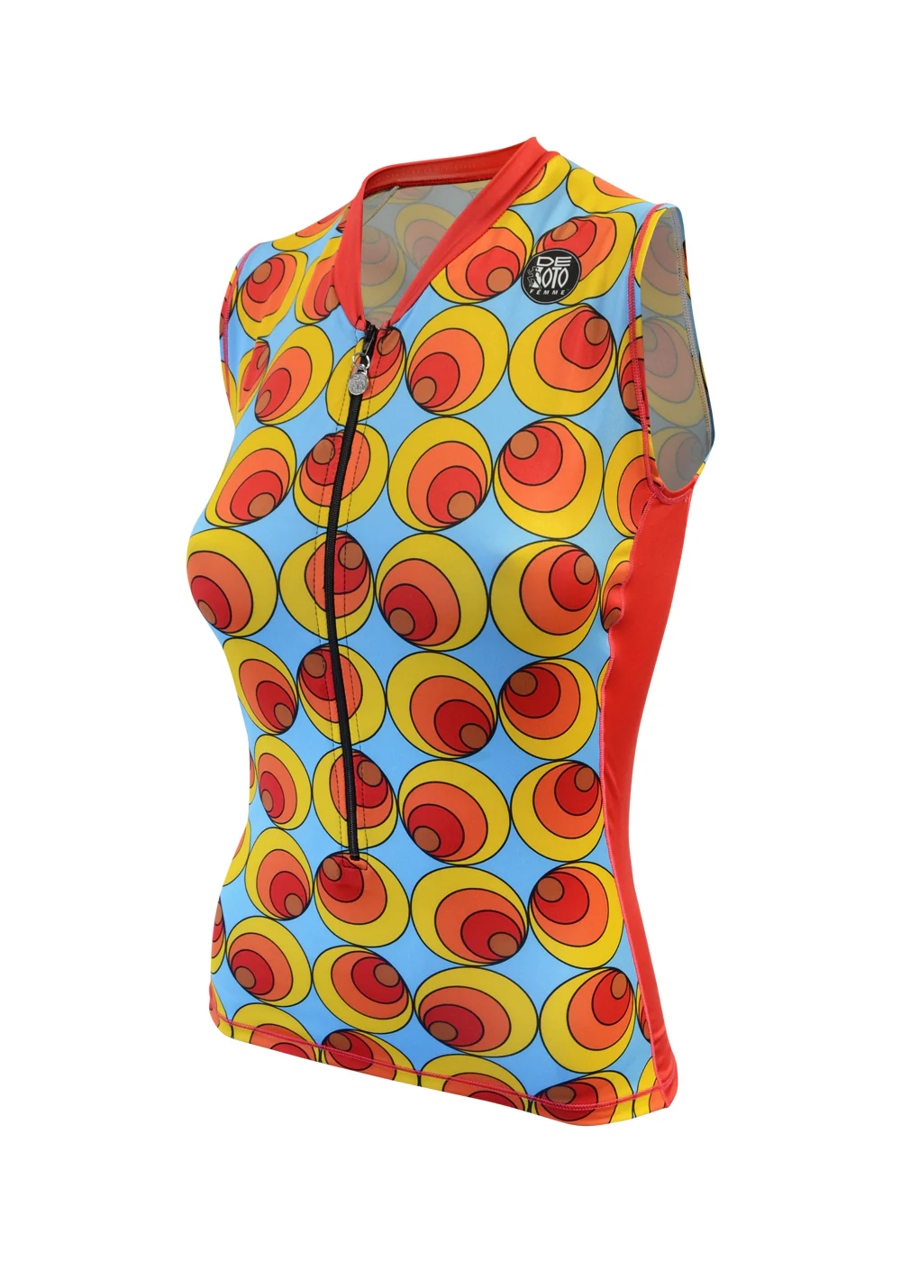 Women’s Skin Cooler Half Zip Top - Image 2